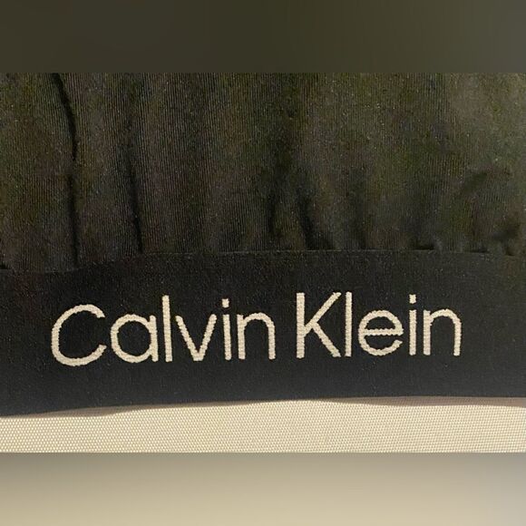 🛍️Calvin Klein underwire Blouson Tankini Top underwire cups one piece. large 💥 - Picture 11 of 12